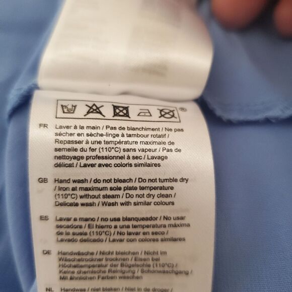 Maje Blue Reglisse Dress Sz 2 - Picture 12 of 14